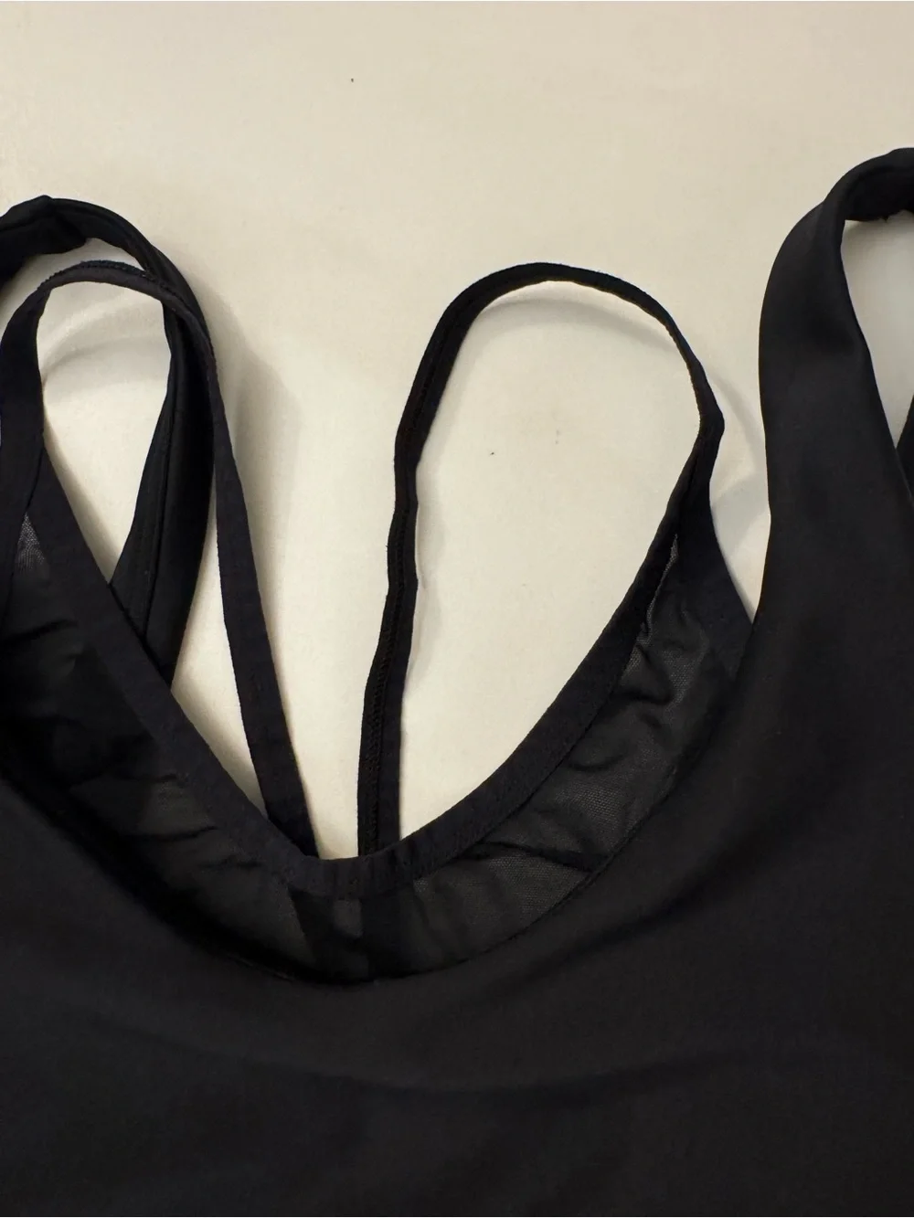 ALO Yoga Black Strappy Sports Bra